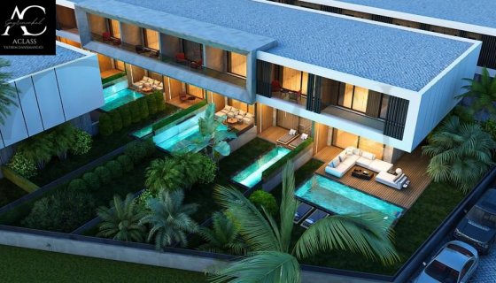 BUTİK BIR SITE ICERISINDE 7/24-GÜVENLIK-ÖZEL HAVUZ/OTOPARK/BAHÇE/3+1 KÖŞE KONUMLU FIRSAT VİLLA