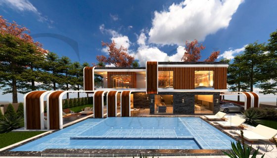 AVM VE SAHILE YAKIN-MANZARA-BAHÇE-HAMAM -ASANSÖR- SAUNA-ÖZEL HAVUZ-1000 M2-TAMAMI MÜSTAKİL